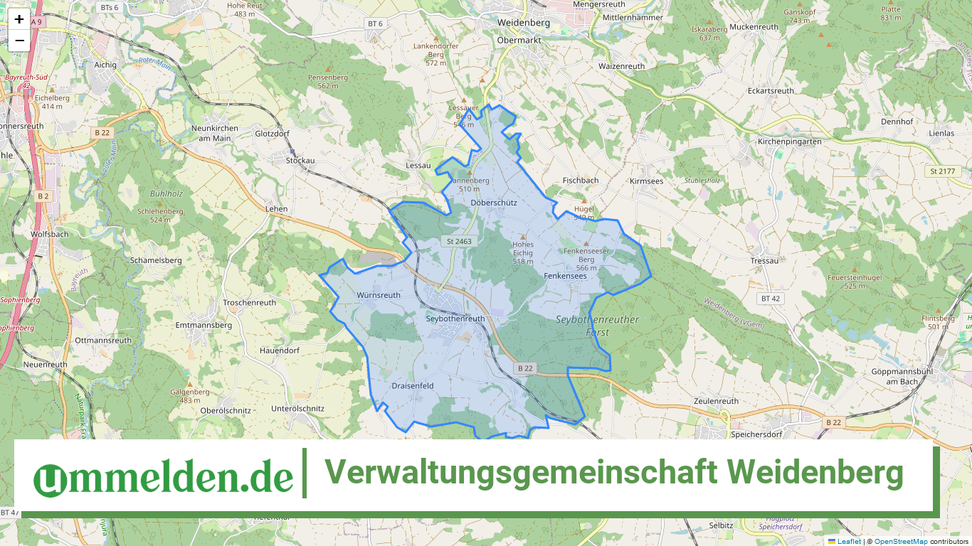 094725415 Verwaltungsgemeinschaft Weidenberg