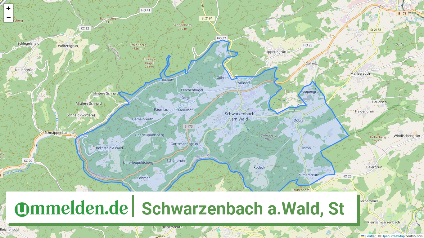 094750169169 Schwarzenbach a.Wald St