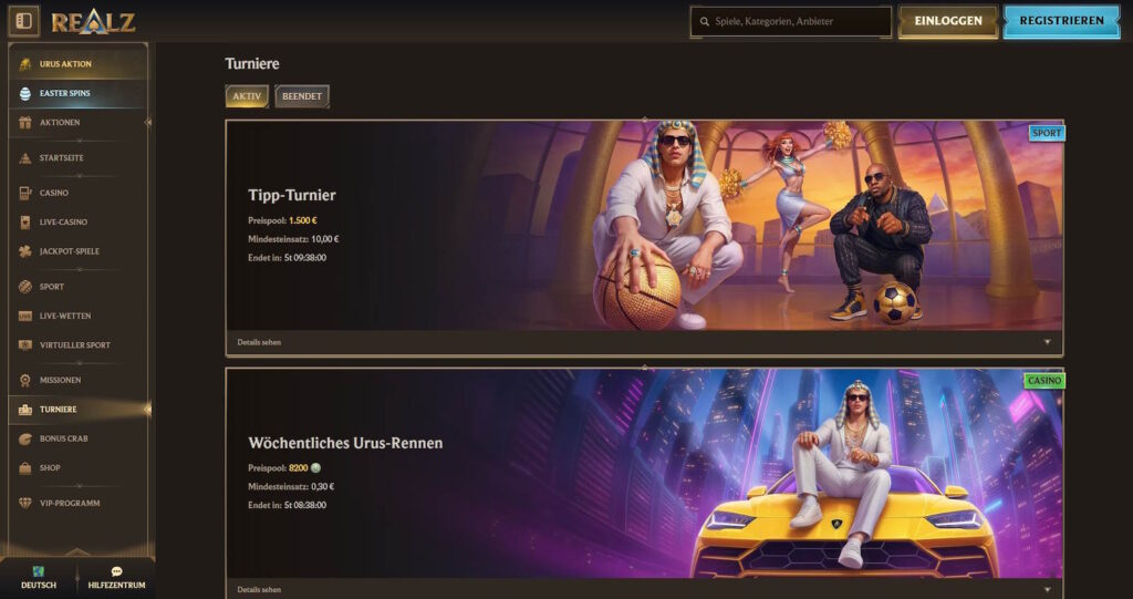 Realz Turniere