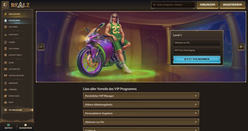 Realz VIP Programm