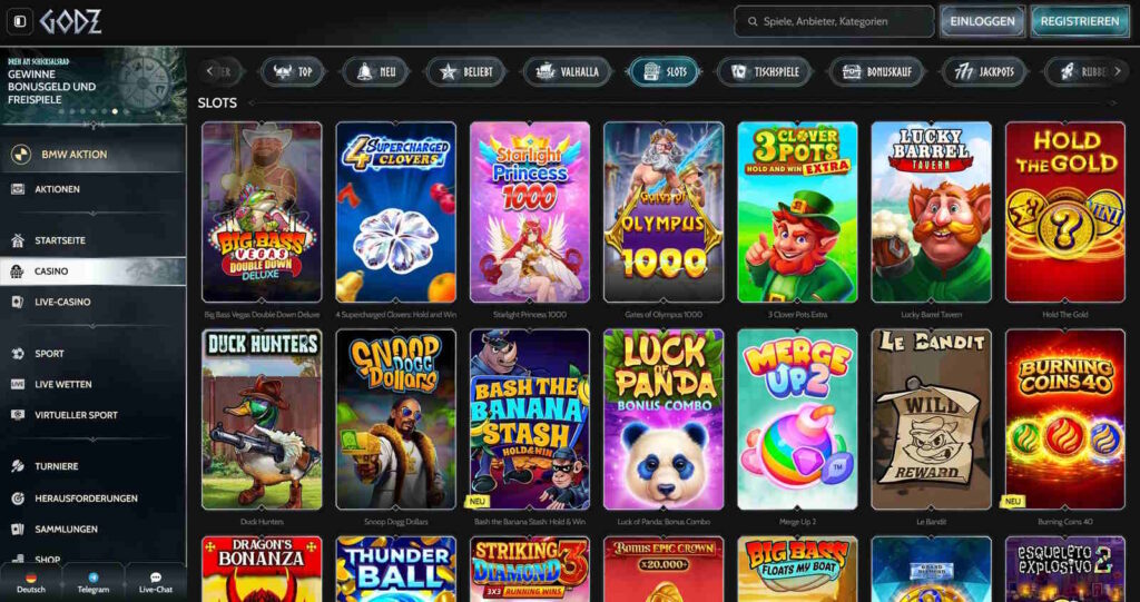 Godz Casino Slots