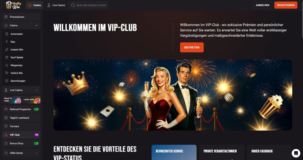 Hollywin VIP Club